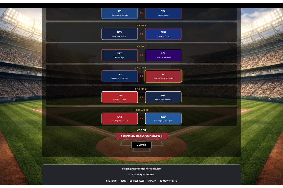 MLB Survivor Challenge contest preview